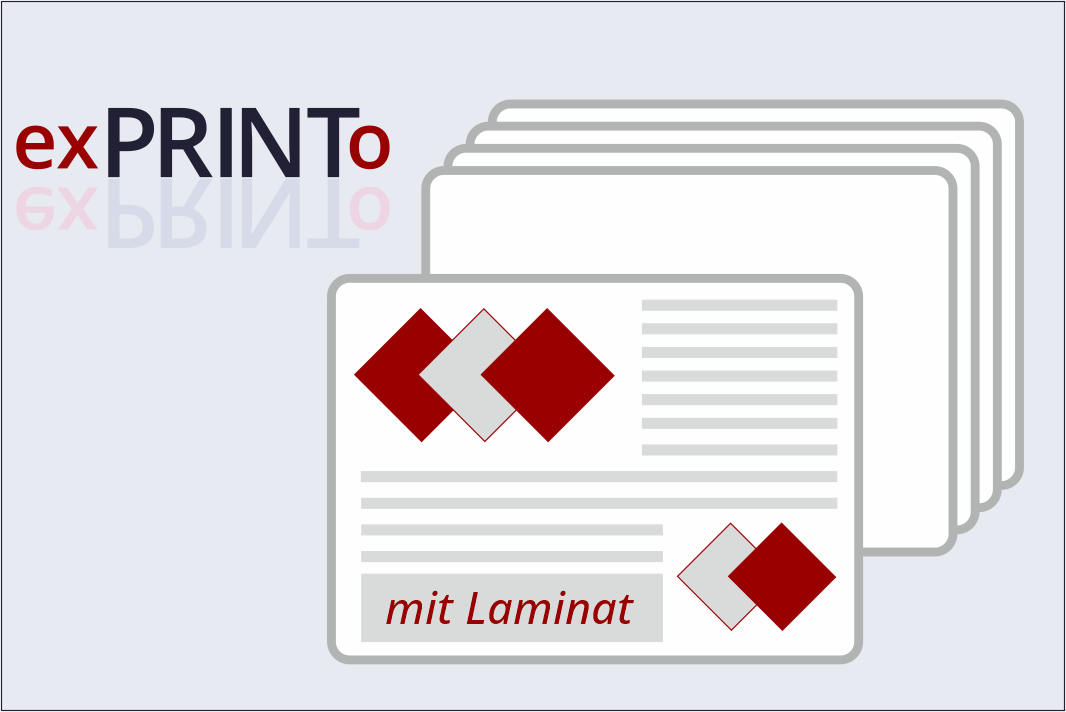 Drucke im DIN A2, A1, A0 Format mit Laminat