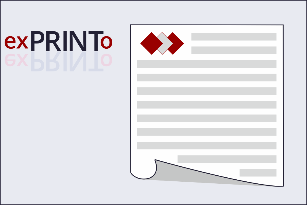 Drucke auf weiße Klebefolie