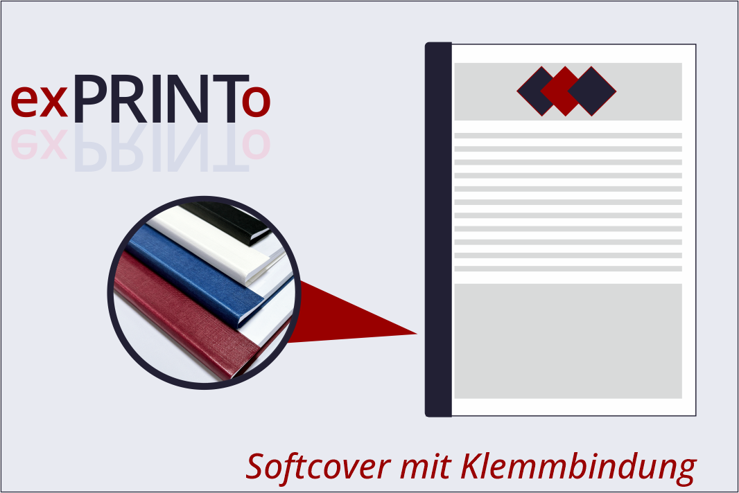 Drucke mit Klemmbindung