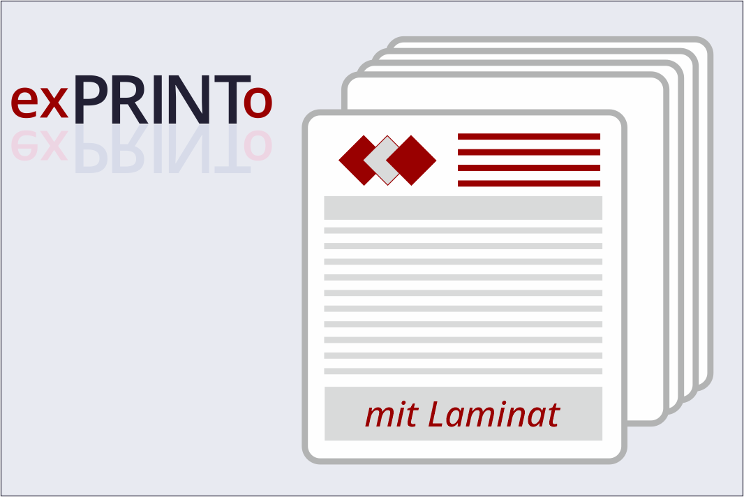 laminierte Plakate in freien Größen