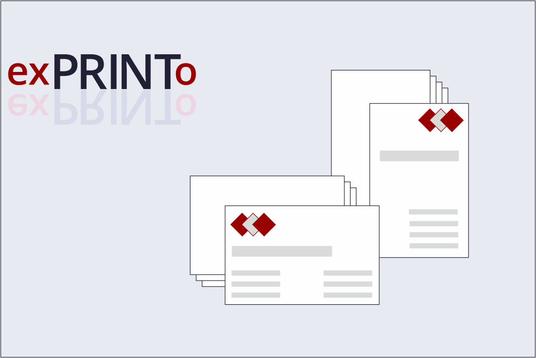 Visitenkarten einseitig